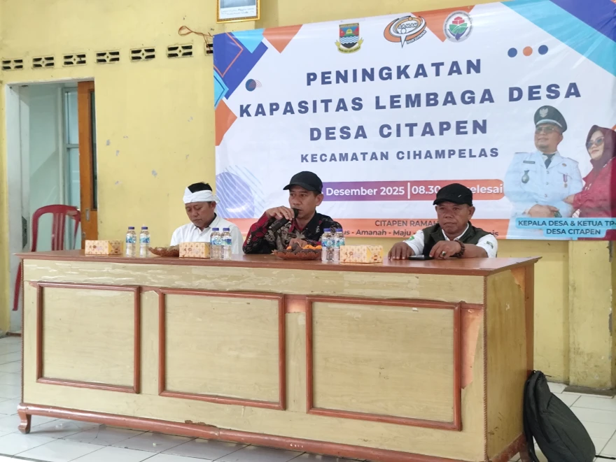 Peningkatan Kapasitas Lembaga Desa Citapen
